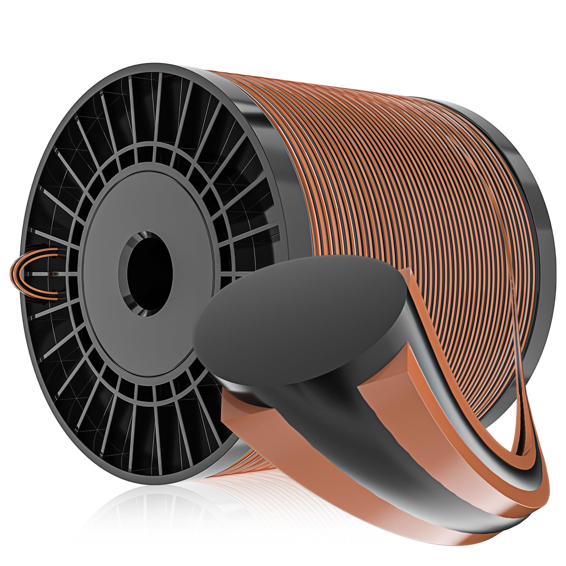 Forever Speed Grass Trimmer Line 2.4mm*100m Dark Yellow Square Universal Strimmer Wire 100m Replacement Trimmer Line Nylon Strimmer Cord Heavy Duty