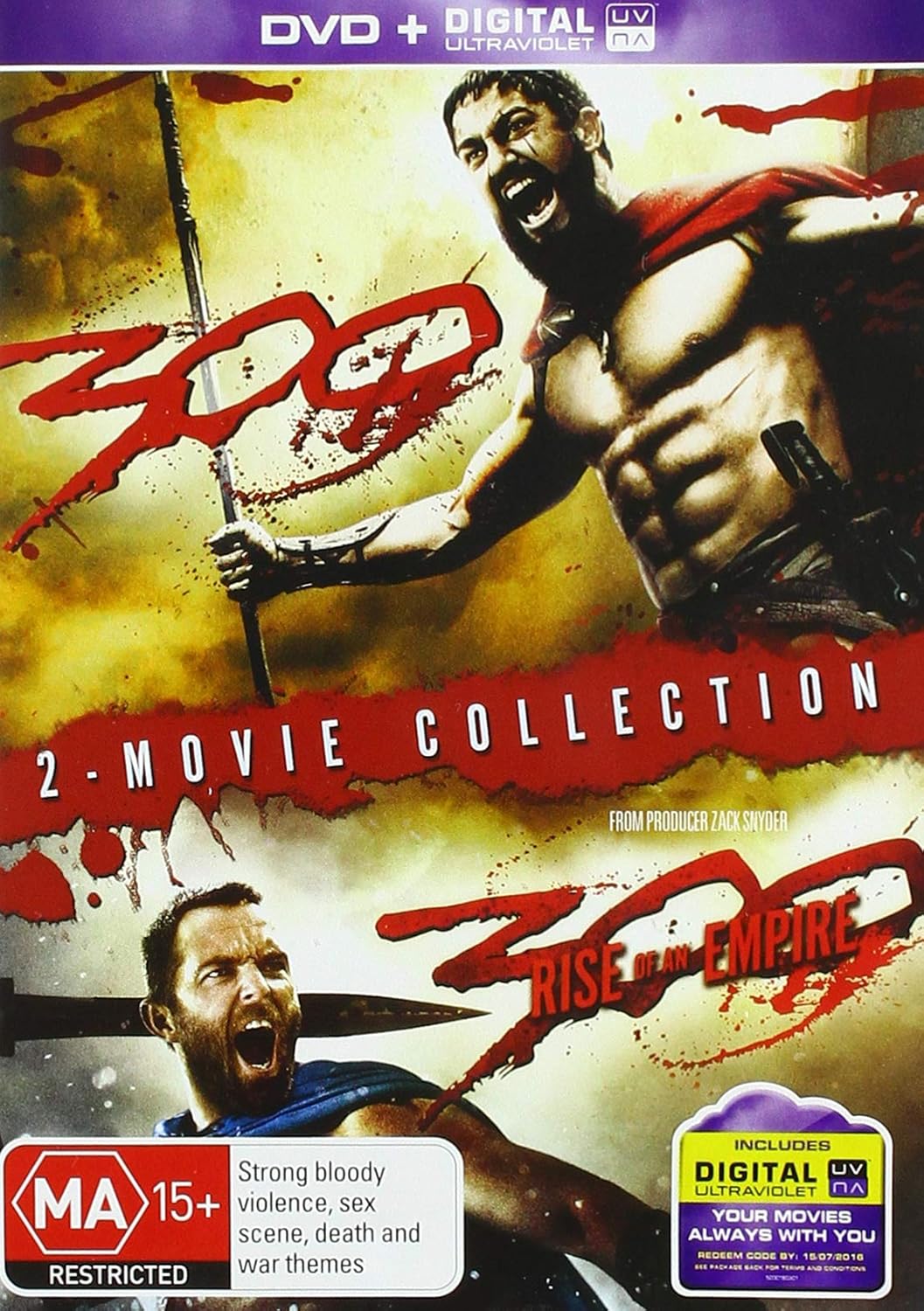 300 Movie Dvd Amazon Co Uk 300 300 Rise Of An Empire Dvd Blu Ray