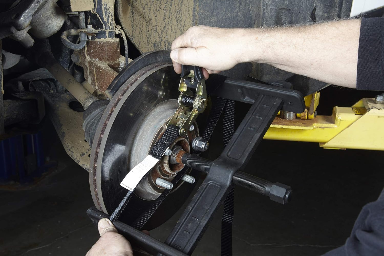 Amazon Com Otc 6980 Heavy Duty Brake Drum And Rotor Puller Automotive