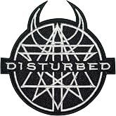 Disturbed Embroidered Iron on Sew on Patch Badge for Clothes etc.