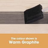 Furniture Clinic Wood Stain Warm Graphite 250ml Water-Based Non-Toxic view 3