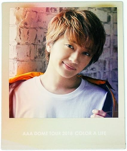 Amazon Co Jp a ポラロイド風マグネット 西島隆弘 Dome Tour 18 Color A Life トリプルエー ファングッズ ホビー 通販