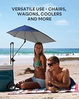 Sport-Brella Versa-Brella Adjustable Umbrella 360° 4-Way Tilt UPF 50+ Midnight view 2