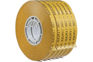GGR Supplies T.R.U. ATG-7502 ATG Tape (Acid Free Adhesive Transfer Tape): 1/4 in. Wide x 36 yds. (Pack of 6)