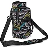 WINTOJO Water Bottle Carrier Bag Holder 25oz 32oz 40oz 64oz Insulated Water Bottle Sling Sleeve Case Cover with Strap Pockets