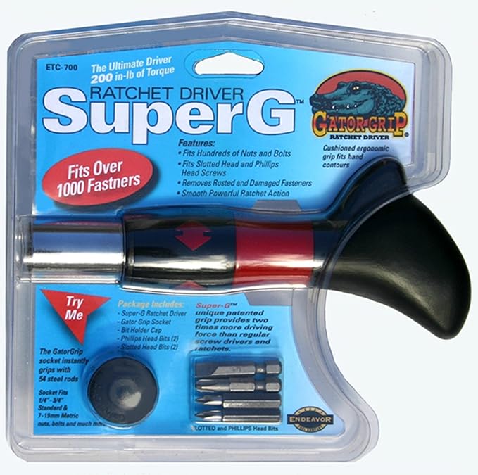 Gator Grip ETC700 Ratchet Driver SuperG System Amazon.in Home