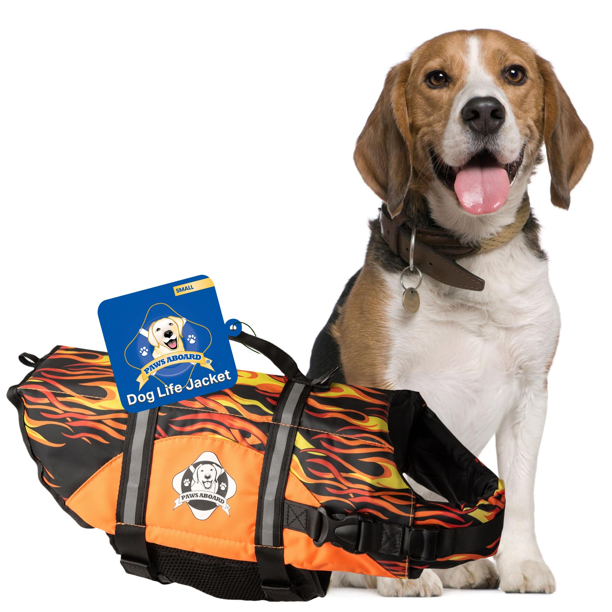 Fido Pet Products Flames Doggy Life Jacket, Small