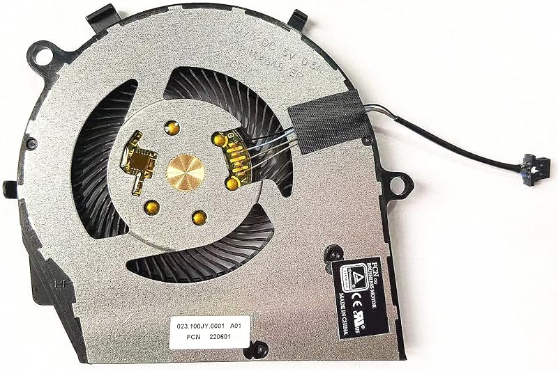 Fleshy Leaf CPU Cooling Fan Dell Vostro 15 5501 Latitude 3410 3510 E3410 0K61GC