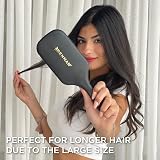 Denman D83 Large Paddle Hairbrush Black Gentle Styling Detangling Blow Drying view 7