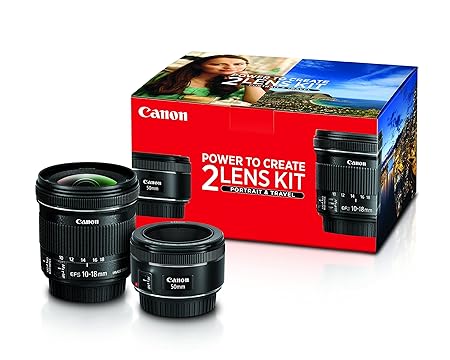 Buy Canon Portrait Travel 2 Lens Kit Online At Low Price In India Canon Camera Reviews Ratings Amazon In