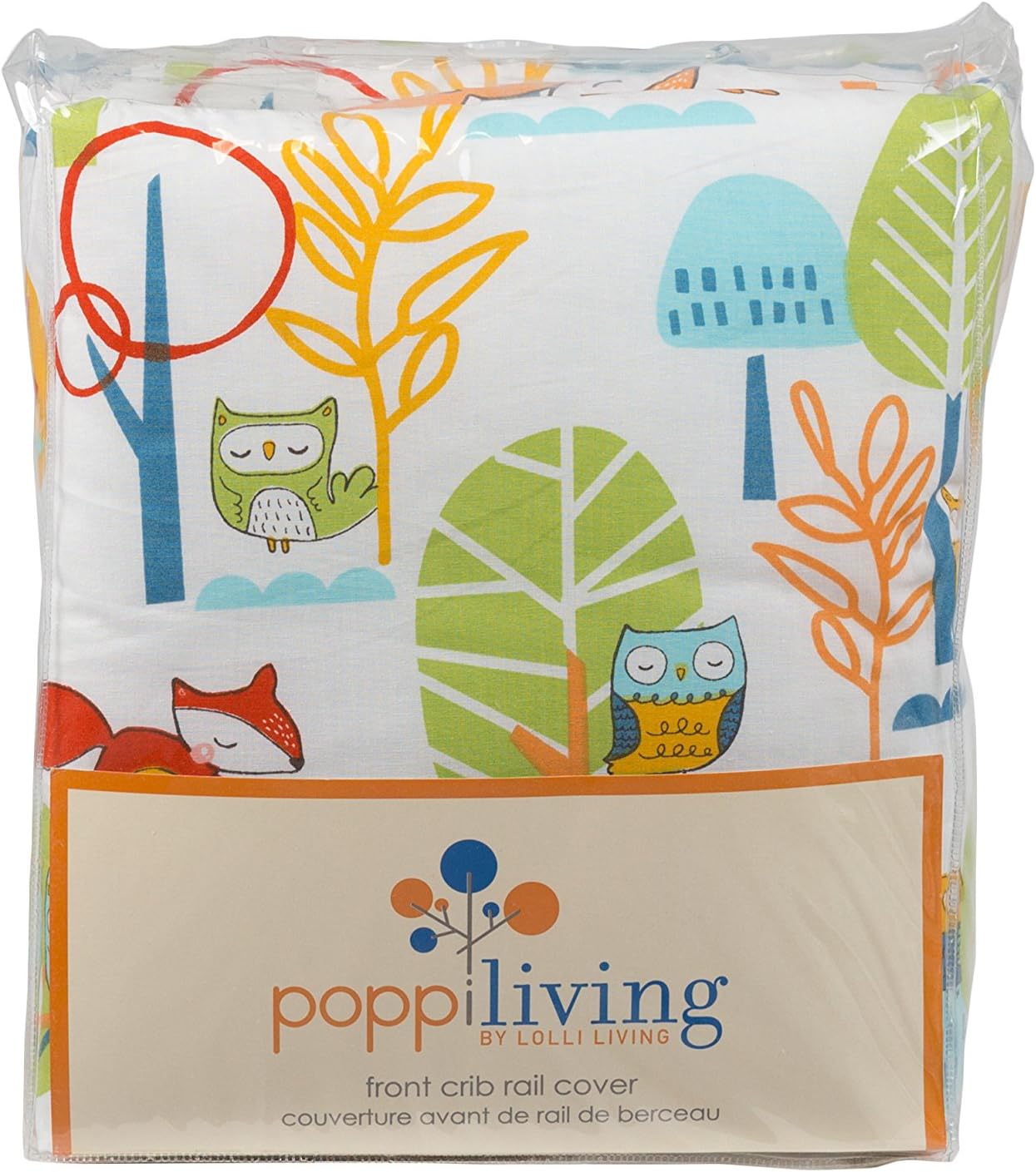 Poppi Living Infant Crib Railing, Forest