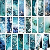 Zonon 24 Pcs Ocean Magnetic Bookmarks Easter Exchange Gifts Summer Blue Magnet Page Markers Page Clip Funny Bookmark Gifts for Reading Lover Women, Men Classroom Prize Party Favor