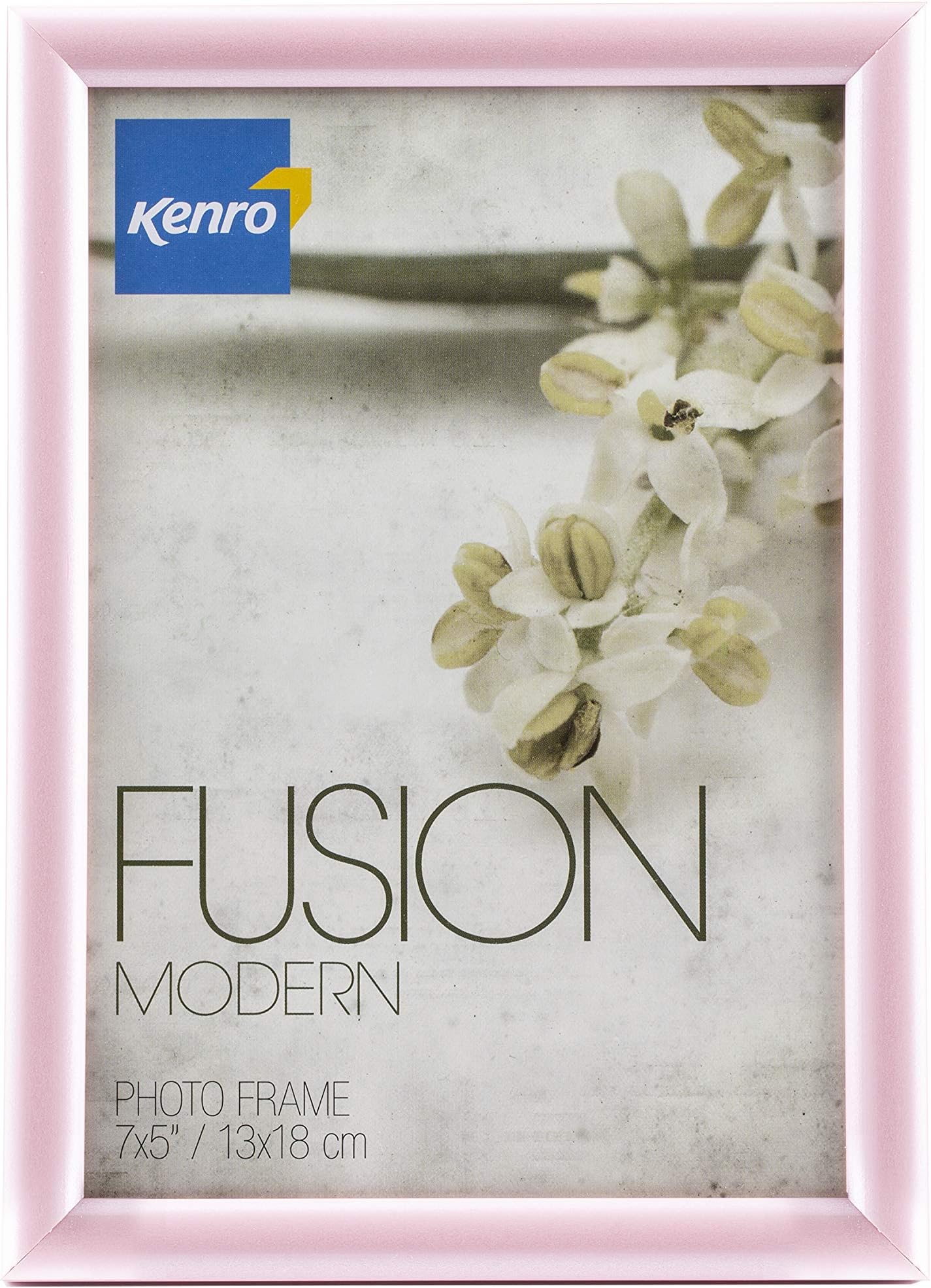 Kenro Fusion Modern Pearl Pink Photo Frame 7x5 inch / 13x18cm โ FM1318PK