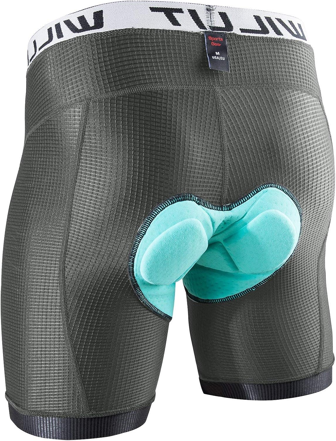 Willit Mens Bike Underwear Shorts 3D Padded Cycling Bicycle Shorts MTB Liner Shorts Anti-Slip: Clothing
