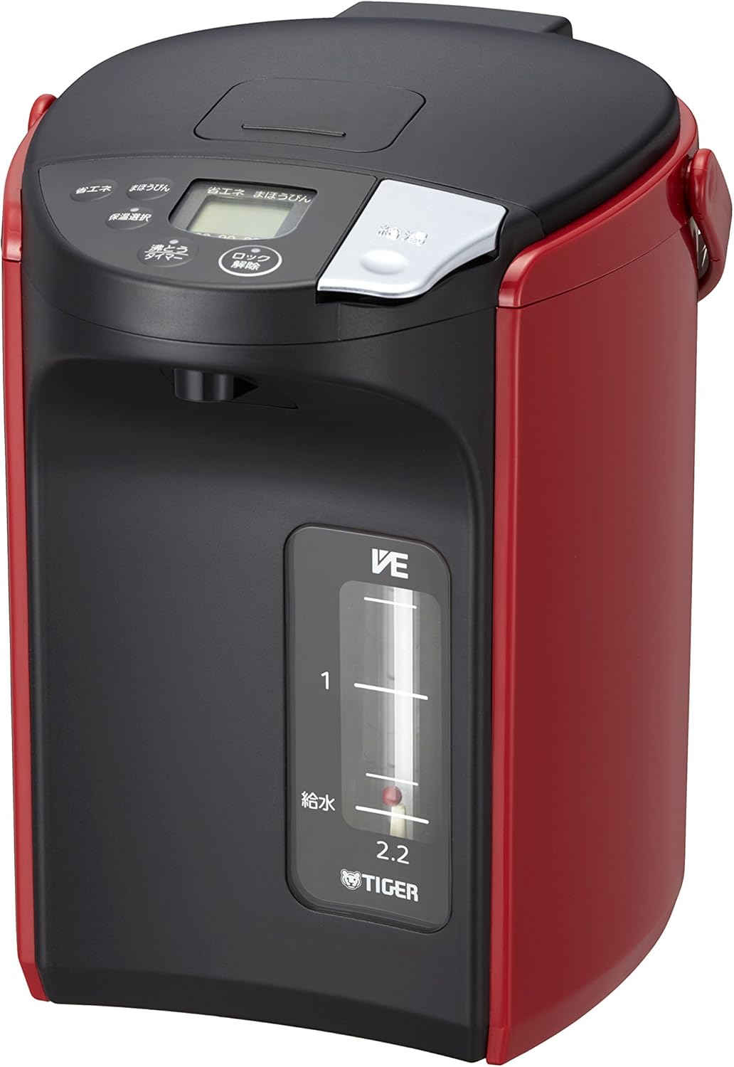 Amazon.co.jp Tiger Thermos PIPA220R Electric Pot, Steamless VE Electric, Maabo Bottle, 5.6