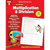 Scholastic Success with Multiplication &amp; Division Grade 3 Workbook