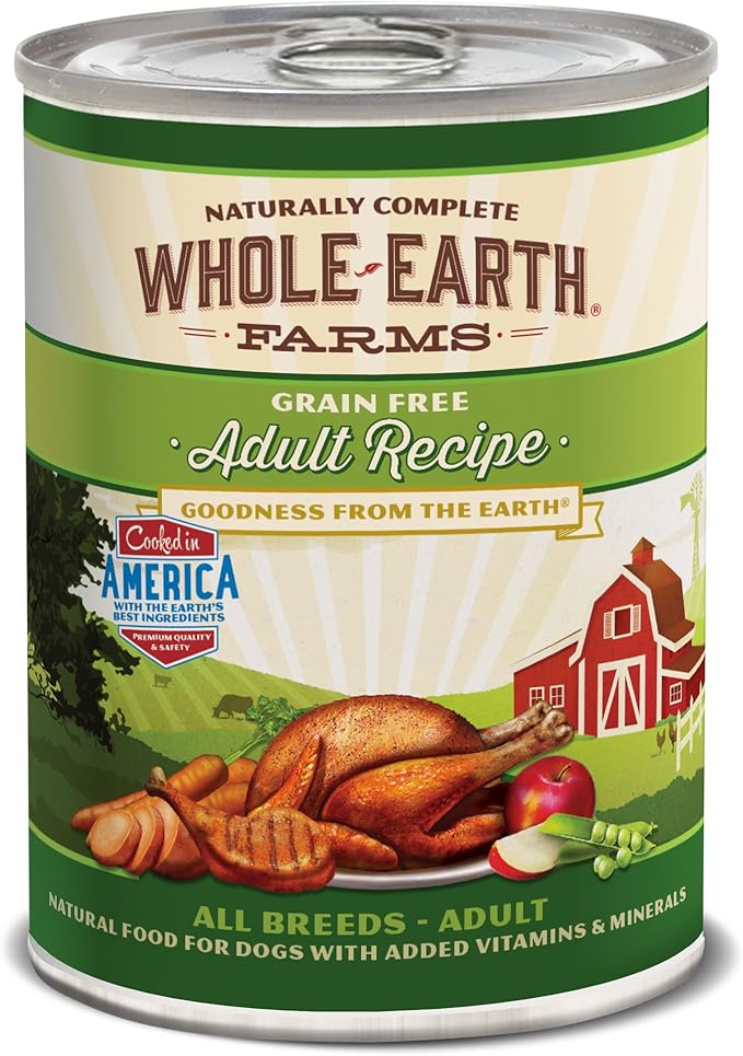 naturally complete whole earth farms dog food