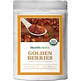 Healthworks Golden Berries Raw Organic, 1lb