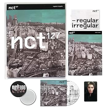 Nct 127 Nct 127 1st Album Nct 127 Regular Irregular Irregular Ver Cd Booklet Lyrics Book Photocard Free Gift K Pop Sealed Amazon Com Music