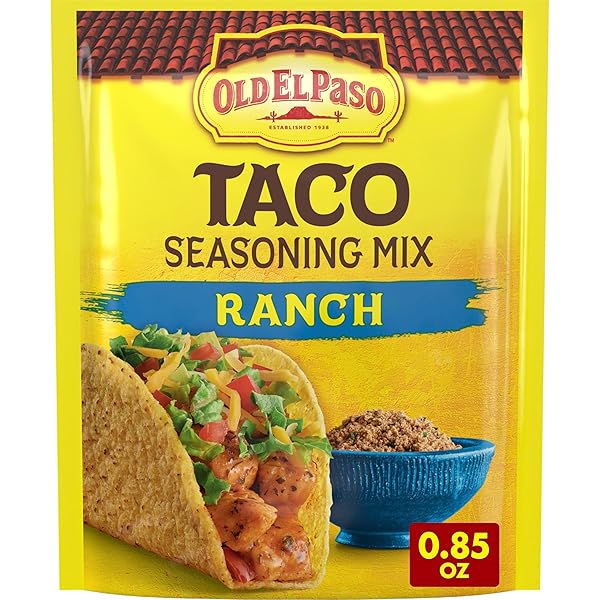 OLD EL PASO TACO SEASONING MIX, RANCH FLAVORED,...