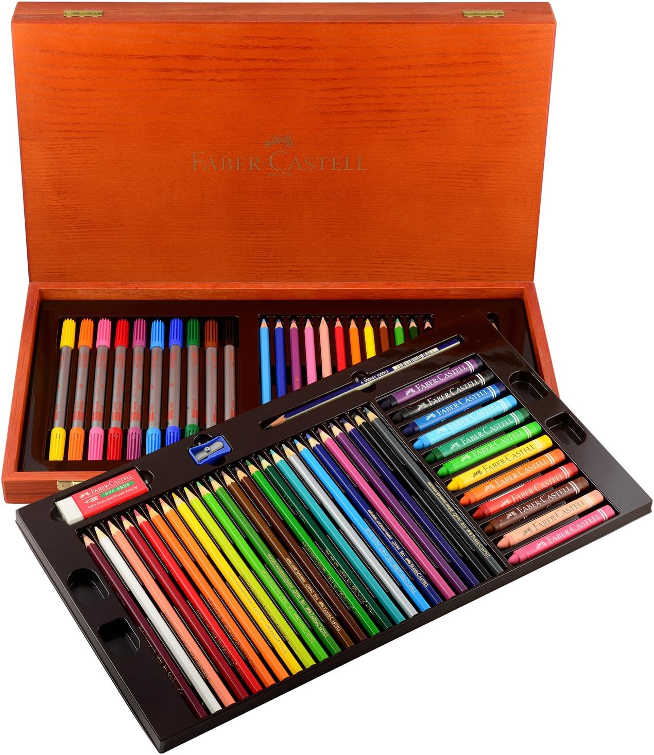 Faber-Castell 100035095 - Lápices, 63 unidades: Amazon.es: Oficina y papelería