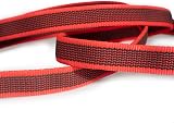 Julius-K9 Color & Gray Super-Grip Leash with Handle 20 mm x 3 m Red-Gray view 4