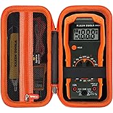 Aproca Tools Case Compatible with Klein Tools 69149P / MM400 / MM300 Electrical Test Multimeter, Portable Storage Bag for Accessories