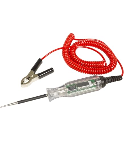 Lisle 11-Piece Back Probe & Alligator Clip Set - Multimeter Test Leads In 4 Colors