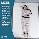 Zouk Bamboo Mattress Protector Double Bed 135 x 190 + 35cm Waterproof view 8