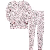 Vaenait baby 6M-12Y Infant Kids Toddler Girls Boys Soft Comfy Modal Tencel Sleepwear Pajamas 2pcs Set