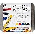 Sennelier Extra-Soft Pastel Full Stick Set, 6 Count (Pack of 1), Black/Green/Ivory/Red/White/Yellow
