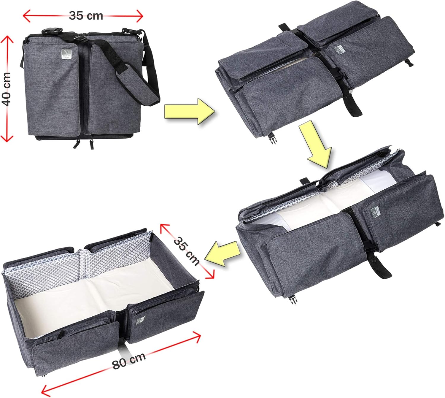 delta baby travel bag