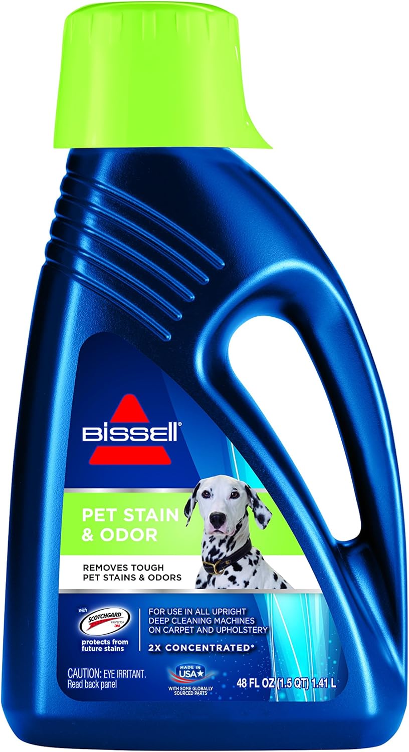 BISSELL 2X Pet Stain & Odor Full Size Machine Formula, 48 ounces, 99K57