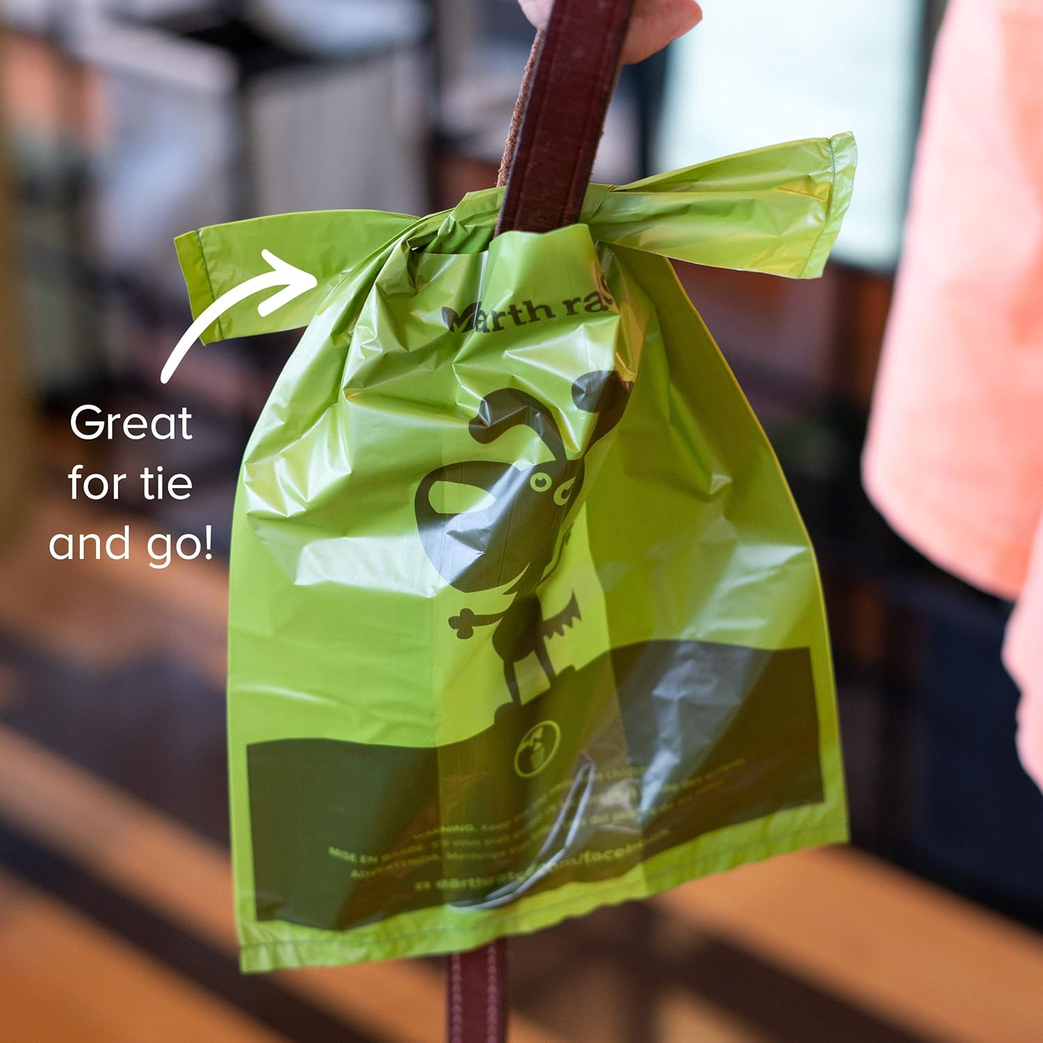Earth Rated Dog Poop Bags, 120 Extra Thick and Strong Dog Bags for Poop with Easy-Tie Handles, Guaranteed Leak-Proof, Lavender-Scented, Not on Rolls, Each Dog Poop Bag Measures 7 x 13.5 Inches : Pet Waste Bags : Pet Supplies