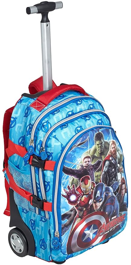 mochila ruedas vengadores