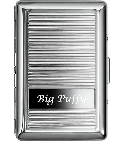 custom stainless cigarette case Amazon.com: XQIGI Cigarette Case Genuine Leather Surface 5-10 Capacity  Custom Name Portable Cigarette Storage Box Personalized Customization ( Custom) : Health & Household