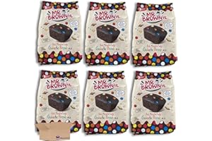 Tribeca Curations | Mr. Brownie Individually Wrapped Galactic Brownies Value Pack | 8 Count Bag | Pack of 6 (48 Total Brownies)