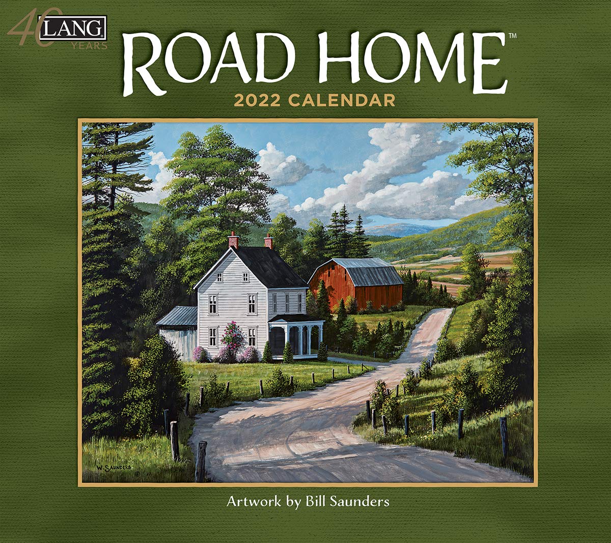Lang Road Home 2022 Wall Calendar (22991001938), 35.56 x 34.04 x 0.25 cm
