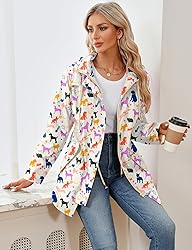 LOMON Women Rain Jacket Waterproof Hooded Jackets