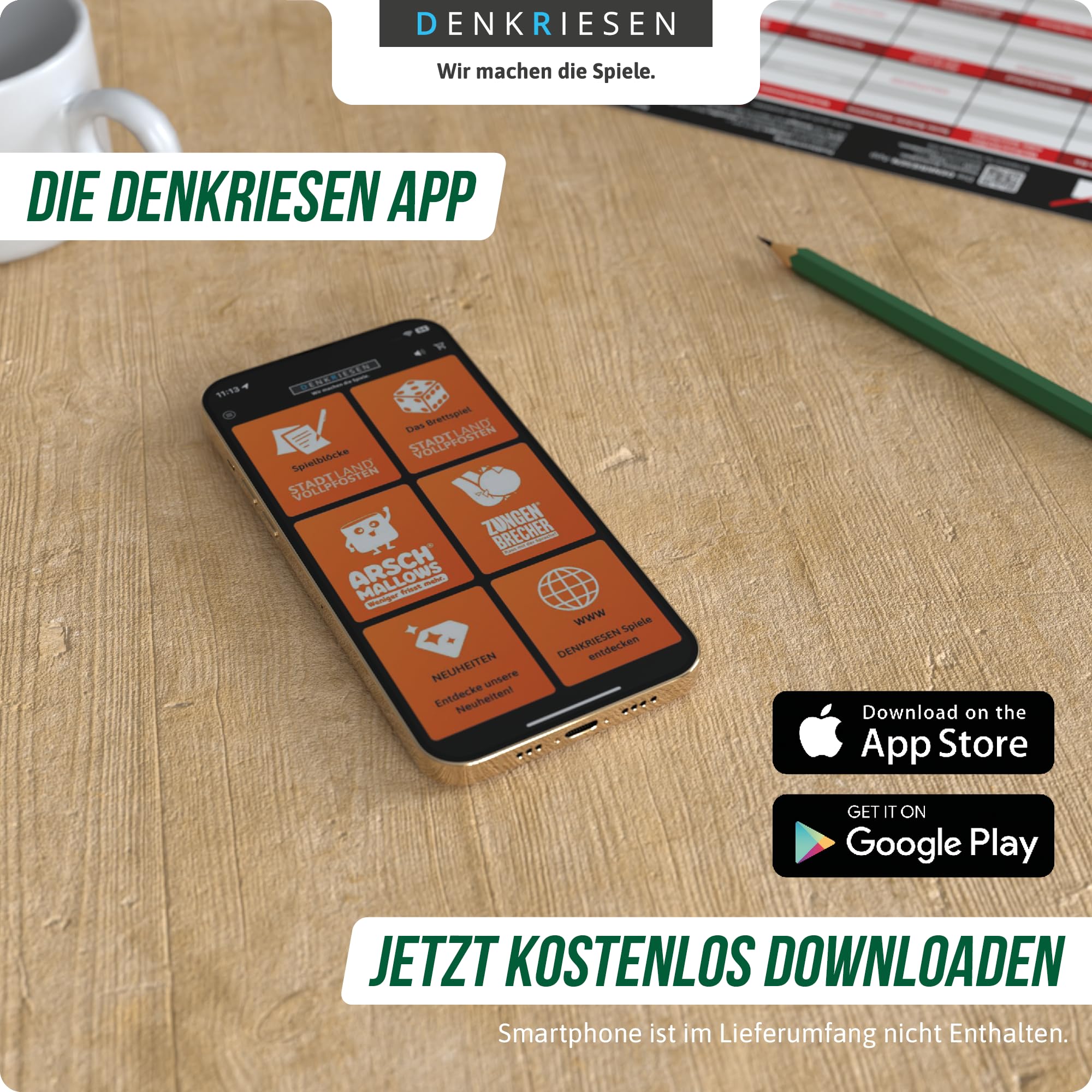 DENKRIESEN Stadt Land VOLLPFOSTEN® - Christmas Edition | ab 9 Jahren mit 26 neuen Kategorien | Stadt Land Fluss | Weihnachtsspiele | Xmas | Familienspiel - Adventskalender Füllung | Wichtelgeschenk 6