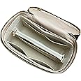 Divitize Premium Bag Organizer for Nice bb Organizer Insert, Handmade Liner Protector Fits Nice Mini Vanity PM Organizer, Nice Makeup Bag Felt Snug Sturdy Fit (Nice BB, Beige)