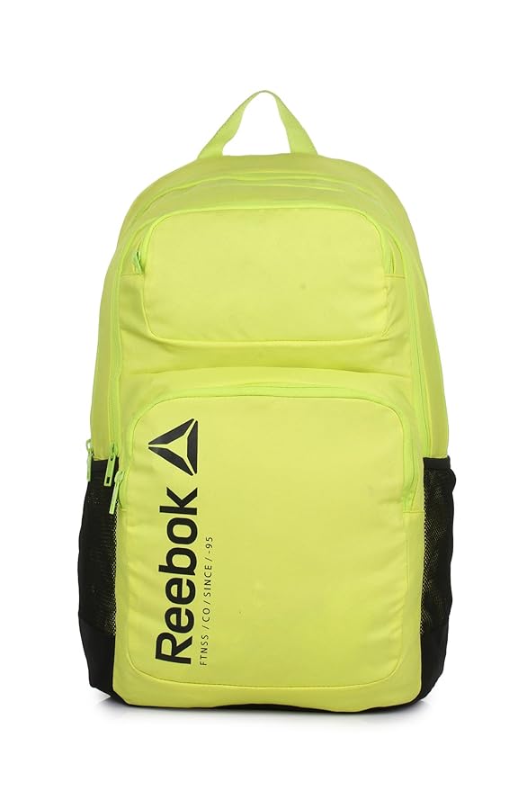 reebok backpack yellow