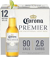 Corona Premier Light Beer, 12 pk, 12 oz bottles, 4.0% ABV