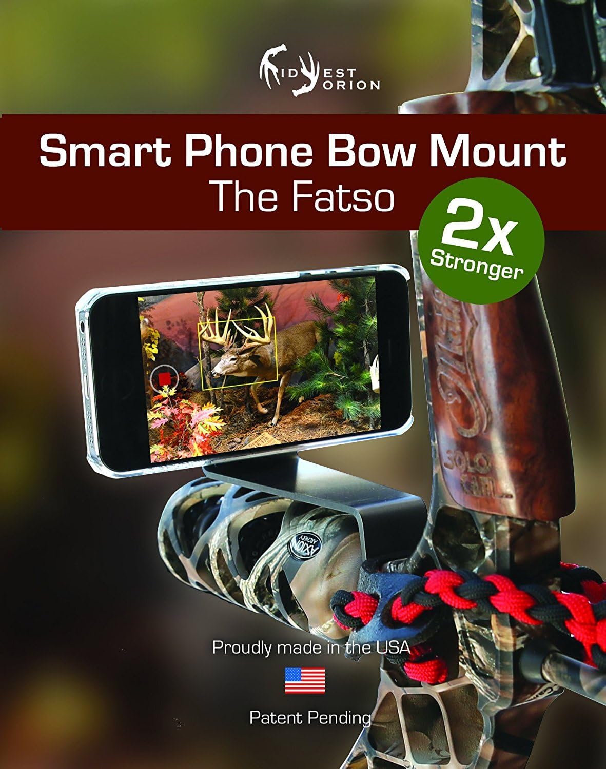 Smartphone Camera Bow Phone Mount for Use with iPhone,Samsung,gopro, and More