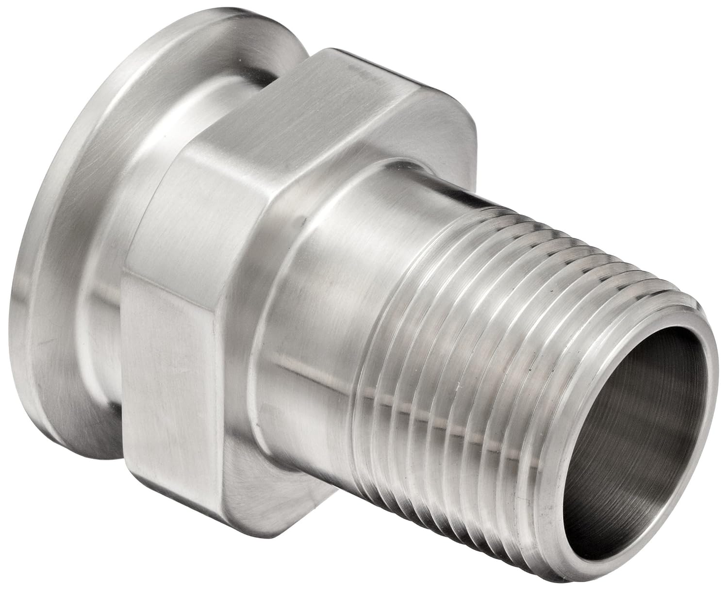 Dixon 21MPG150100 Stainless Steel 304 Sanitary Fitting, Clamp Adapter