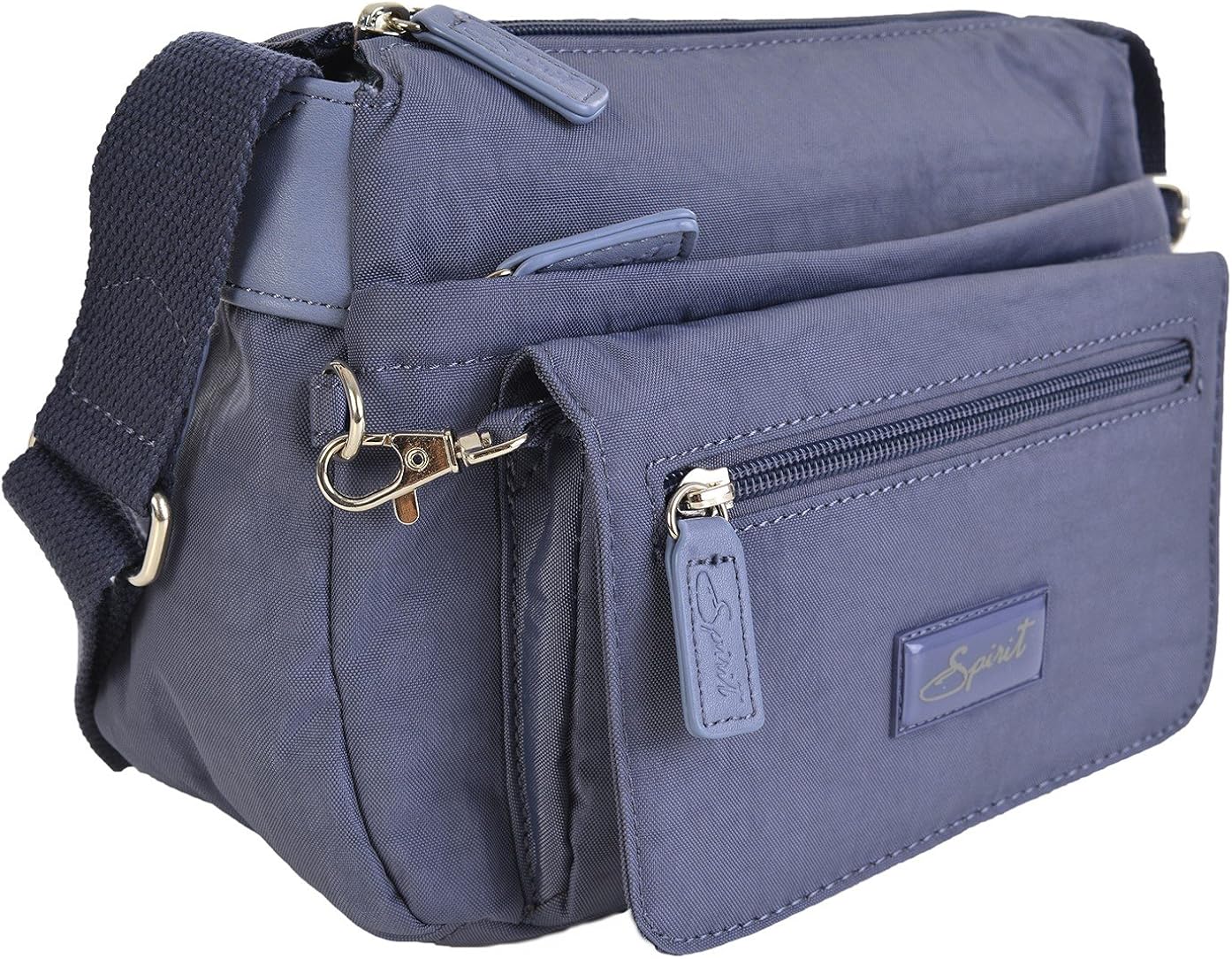 Spirit, Waterproof Crossbody Bag, Unisex Lightweight Travel Bag, Multiple Pockets & Adjustable Shoulder Strap, Small Size - Image 5