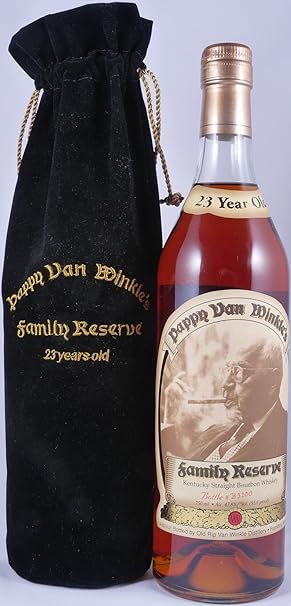 Pappy Van Winkles 23 Years Family Reserve Kentucky Straight Bourbon Whiskey 47,8% Vol. bottled 2007
