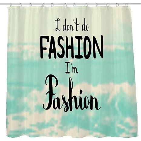 Djsbz Shower Curtain Cloth Fabric Polyester Decoration Washing