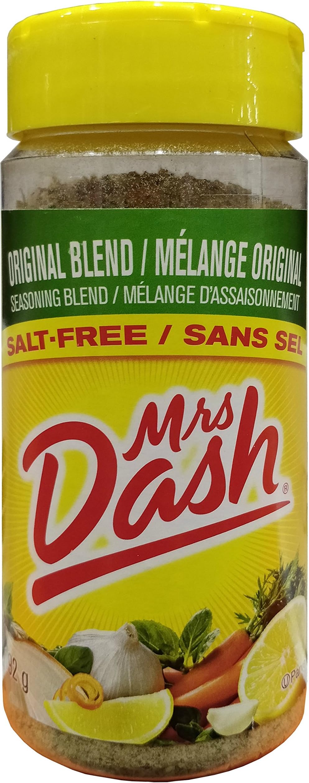 Mrs. Dash Original Seasoning Blend Salt-Free 192g/ 6.75oz - Imported from Canada