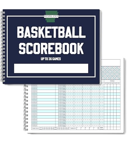 Murray Sporting Goods Basketball Scorebook - 35 Game Stat Tracker For - View #11